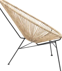 KARE Design Poltrona Spaghetti Naturale - KARE> Poltrone