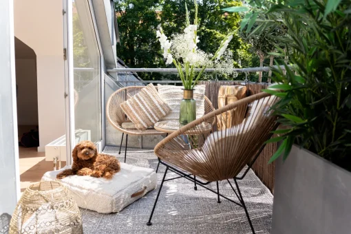 KARE Design Poltrona Spaghetti Naturale - KARE> Poltrone