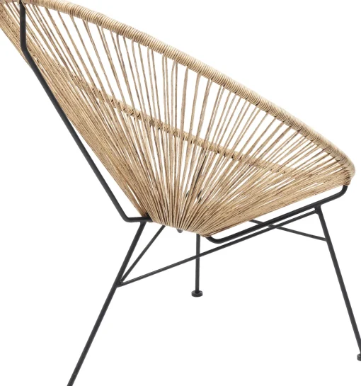 KARE Design Poltrona Spaghetti Naturale - KARE> Poltrone