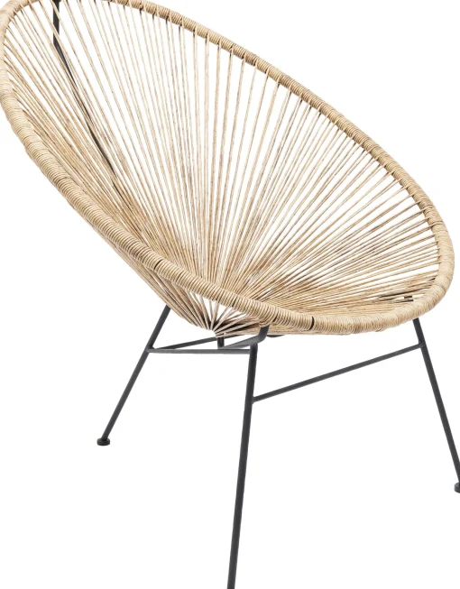 KARE Design Poltrona Spaghetti Naturale - KARE> Poltrone