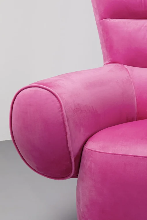KARE Design Poltrona Sweep rosa - KARE> Poltrone