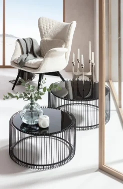 KARE Design Poltrona Tudor Bouclé crema - KARE></noscript> Poltrone