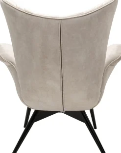 KARE Design Poltrona Tudor Velluto Crema - KARE></noscript> Poltrone