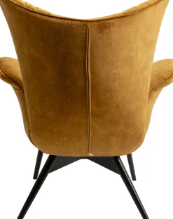 KARE Design Poltrona Tudor Velluto Oro Marrone - KARE></noscript> Poltrone
