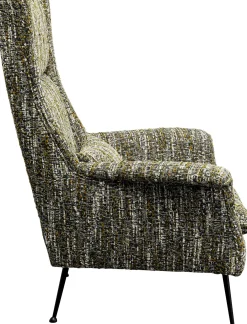 KARE Design Poltrona Vegas Forever Melange Verde - KARE> Poltrone
