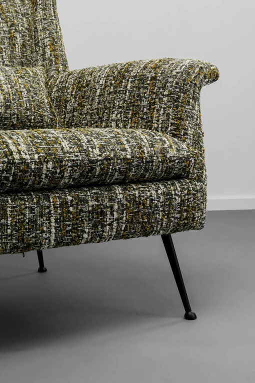 KARE Design Poltrona Vegas Forever Melange Verde - KARE> Poltrone