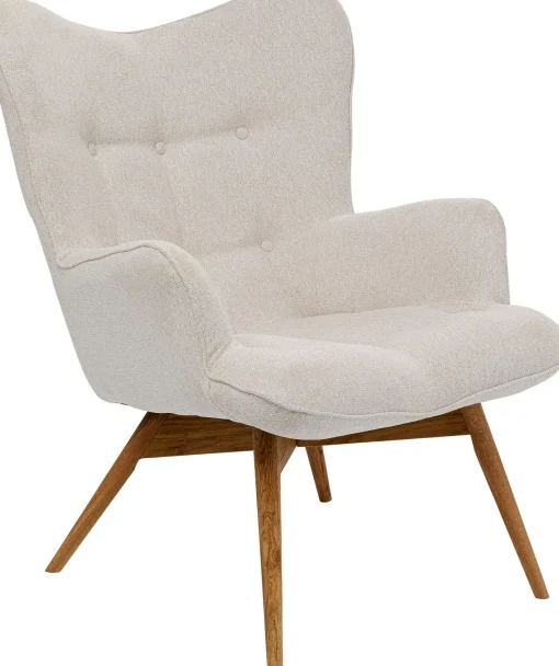KARE Design Poltrona Vicky crema - KARE> Poltrone