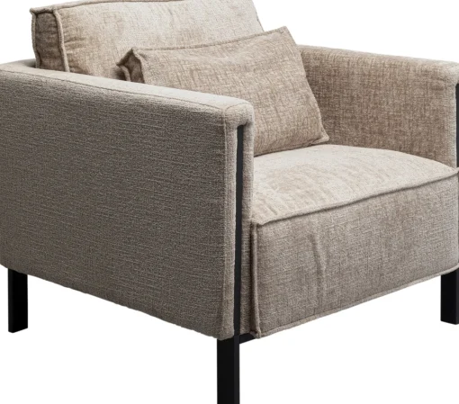 KARE Design Poltrona Victor Beige - KARE> Poltrone