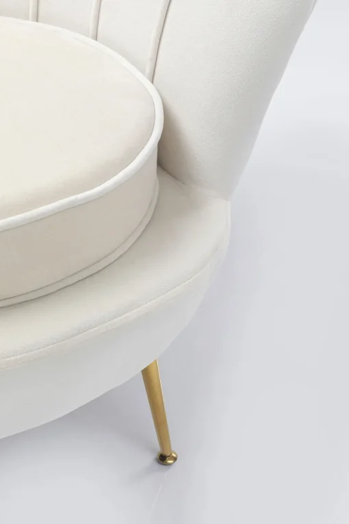KARE Design Poltrona Water Lily beige - KARE> Poltrone