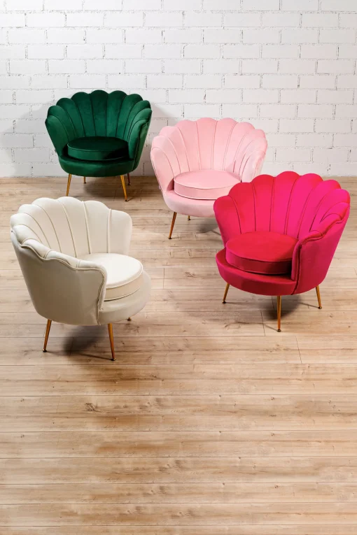 KARE Design Poltrona Water Lily beige - KARE> Poltrone
