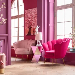 KARE Design Poltrona Water Lily rosa - KARE> Poltrone