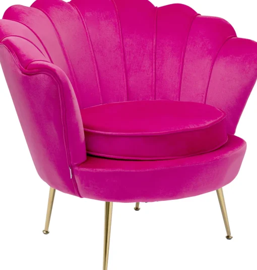 KARE Design Poltrona Water Lily rosa - KARE> Poltrone