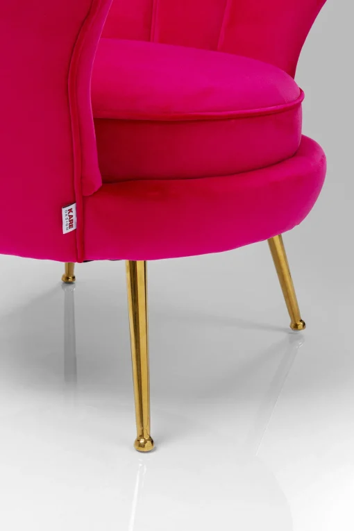 KARE Design Poltrona Water Lily rosa - KARE> Poltrone
