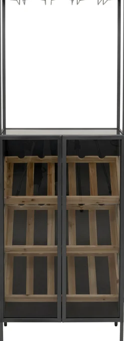 KARE Design Portabottiglie Porto Bar nero 60x170cm - KARE> Bar
