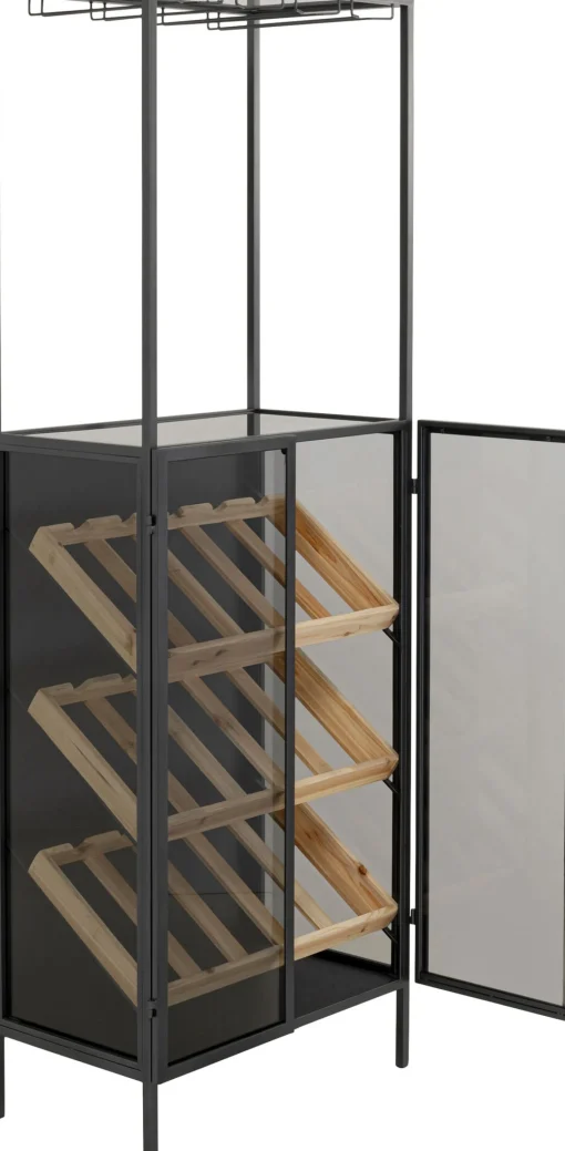 KARE Design Portabottiglie Porto Bar nero 60x170cm - KARE> Bar