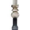 KARE Design Portacandele Marvelous Duo marrone grigio 49cm - KARE> Candelabri