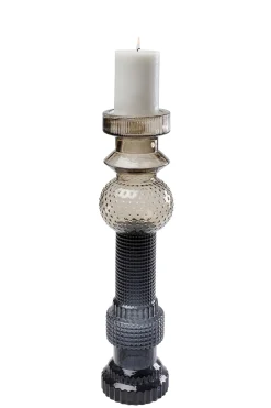 KARE Design Portacandele Marvelous Duo marrone grigio 49cm - KARE></noscript> Candelabri
