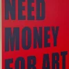 KARE Design Quadro con cornice Need Money 80x80cm - KARE> Quadri