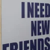 KARE Design Quadro con cornice New Friends 80x80cm - KARE> Quadri