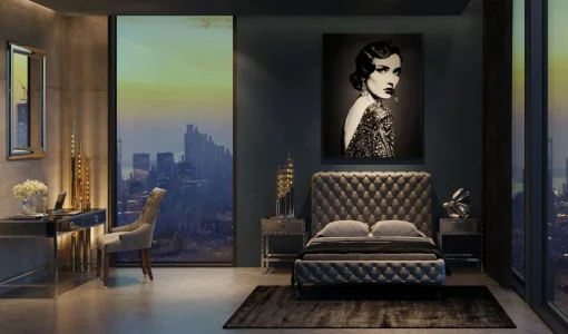 KARE Design QUADRO IN VETRO BEAUTY LADY 120X150CM - KARE> Quadri