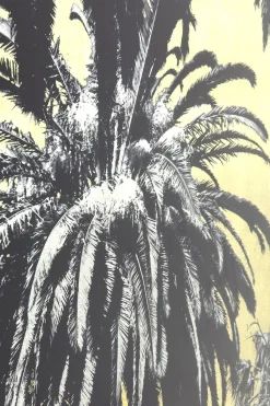 KARE Design QUADRO IN VETRO METALLIC PALMS 180X120CM - KARE></noscript> Quadri