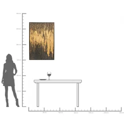 KARE Design Quadro incorniciato Abstract nero 80x120cm - KARE></noscript> Quadri