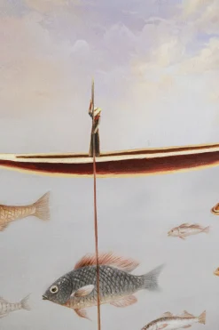 KARE Design Quadro incorniciato Cloud Fisherman Boat 60x120cm - KARE></noscript> Quadri
