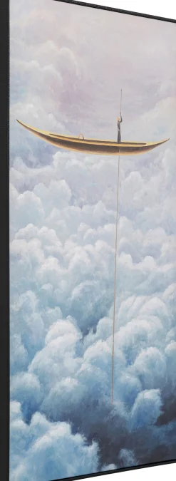 KARE Design Quadro incorniciato Cloud Boat 60x120cm - KARE> Quadri