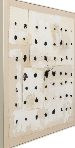 KARE Design Quadro incorniciato Creative Dots 120x120cm - KARE> Quadri