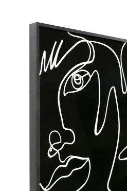 KARE Design Quadro incorniciato Faccia Arte Drawing 150x100cm - KARE> Quadri