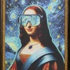 KARE Design Quadro incorniciato LED Art Lady 80x100cm - KARE> Quadri