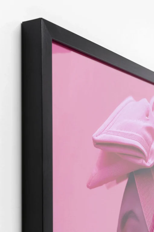 KARE Design Quadro incorniciato LED Pink Woman 80x80cm - KARE> Quadri