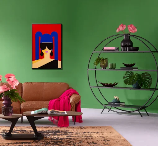 KARE Design Quadro incorniciato Party Girl 60x90cm - KARE> Quadri