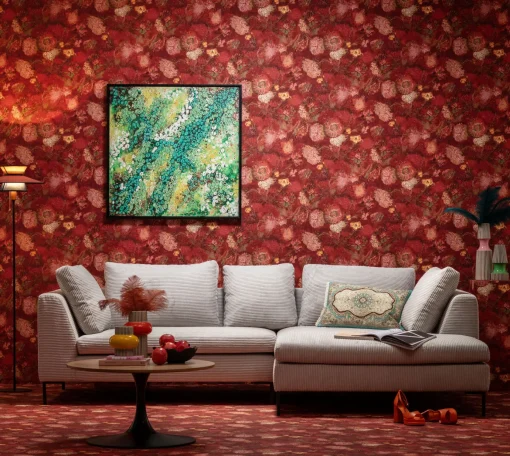 KARE Design Quadro incorniciato Top View Verde 100x100cm - KARE> Quadri