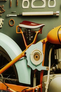 KARE Design Quadro vetro Garage Motorbike 60x80cm - KARE></noscript> Quadri
