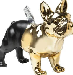 KARE Design Salvadanaio Bulldog Oro/Nero - KARE> Salvadanaio