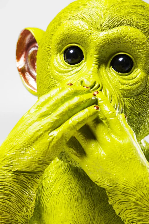 KARE Design SALVADANAIO MONKEY IWAZARU VERDE - KARE> Salvadanaio