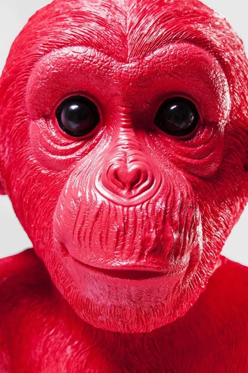 KARE Design SALVADANAIO MONKEY KIKAZARU ROSSO - KARE> Salvadanaio