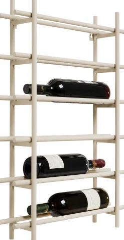 KARE Design Scaffale portabottiglie Cape Town Greige 45 - KARE></noscript> Portabottiglie