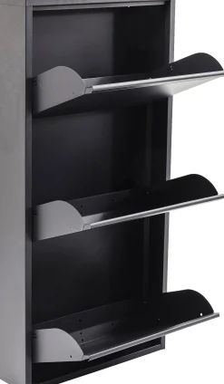 KARE Design Scarpiera Caruso 3 Antracite (Mailorder) - KARE> Scarpiera