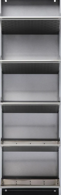 KARE Design Scarpiera Caruso 5 Argento/Spazzolato - KARE></noscript> Scarpiera