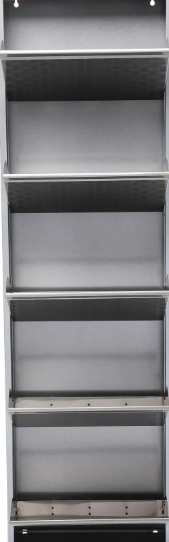 KARE Design Scarpiera Caruso 5 Argento/Spazzolato (Mailorder) - KARE></noscript> Scarpiera