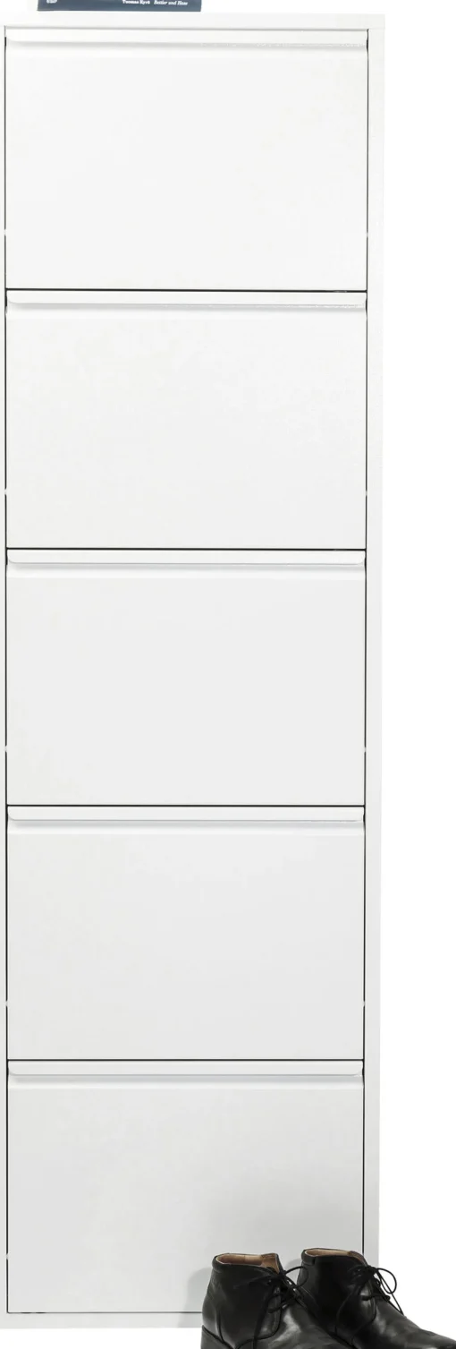 KARE Design Scarpiera Caruso 5 Bianco - KARE> Scarpiera