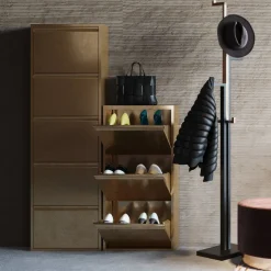 KARE Design Scarpiera Caruso 3 Bronzo (Mailorder) - KARE> Scarpiera