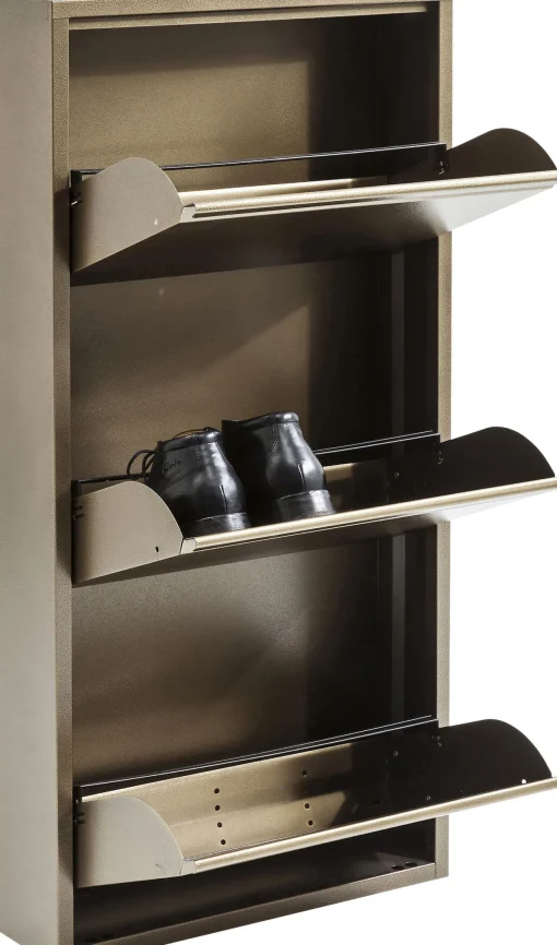 KARE Design Scarpiera Caruso 3 Bronzo (Mailorder) - KARE> Scarpiera