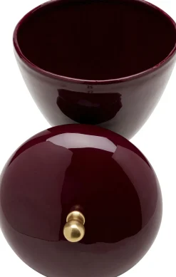 KARE Design Scatola deco Salome rosso 24cm - KARE> Contenitore