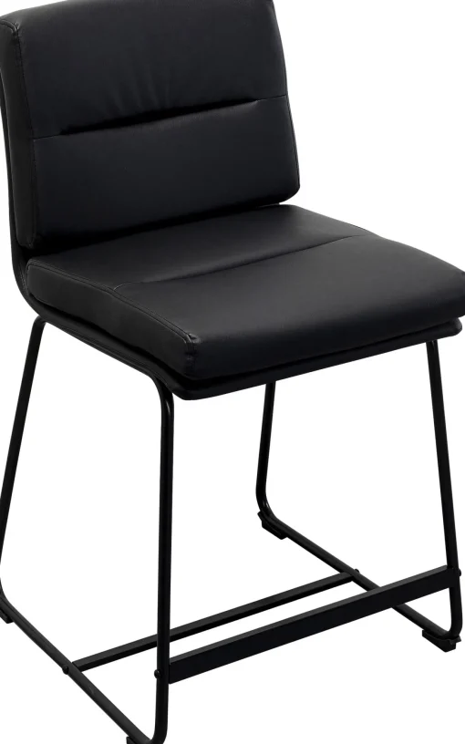 KARE Design Sedia bar Ginny Nero 60cm - KARE> Sgabelli Bar