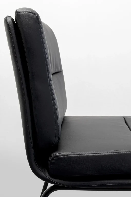 KARE Design Sedia bar Ginny Nero 60cm - KARE> Sgabelli Bar