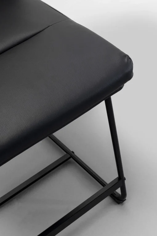KARE Design Sedia bar Ginny Nero 60cm - KARE> Sgabelli Bar