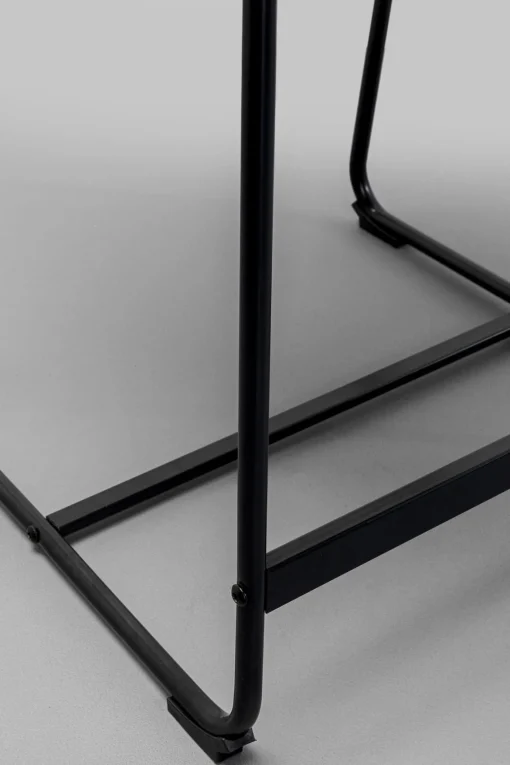 KARE Design Sedia bar Ginny Nero 60cm - KARE> Sgabelli Bar